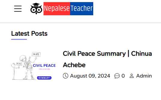 Nepalese Teacher Blog